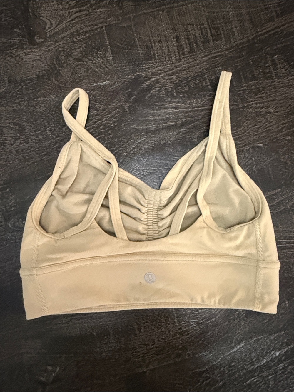 lululemon athletica Sand Double-Strap Light Support Sports Bra
